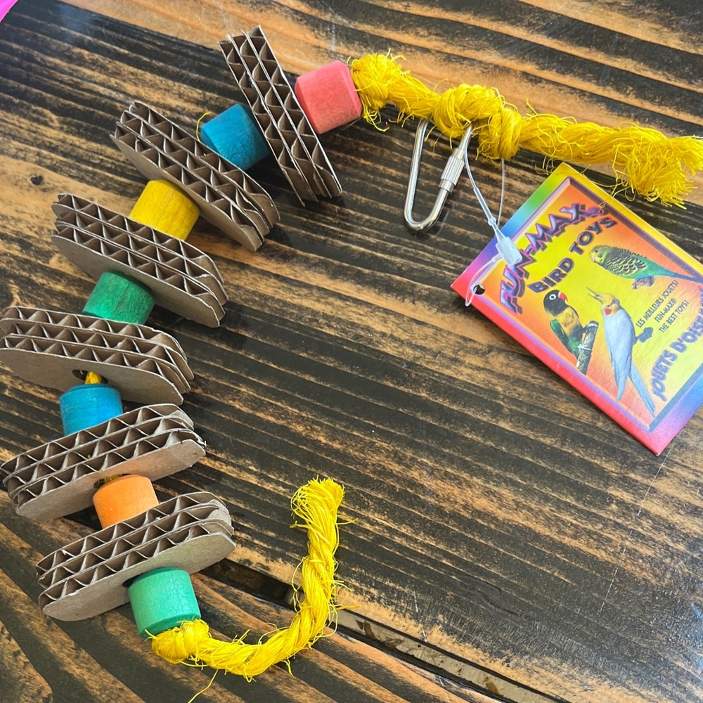 Colorful Wooden Bird Toy Set in box 7 - Picture 6 of 6